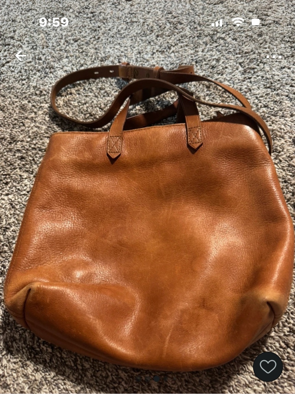 Madewell crossbody brown leather purse
Good • Madewell